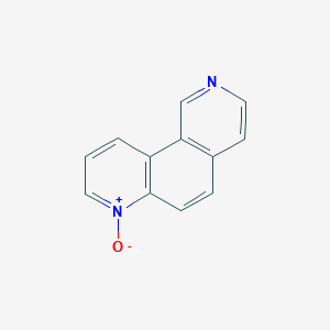 molecular formula C12H8N2O B14565560 2,7-Phenanthroline, 7-oxide CAS No. 61564-19-0