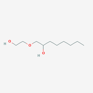 molecular formula C10H22O3 B14565578 1-(2-Hydroxyethoxy)octan-2-OL CAS No. 61625-15-8
