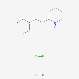 n,n-Diethyl-2-(2-piperidinyl)-1-ethanamine dihydrochloride