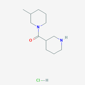 (3-Methyl-1-piperidinyl)(3-piperidinyl)methanone hydrochloride