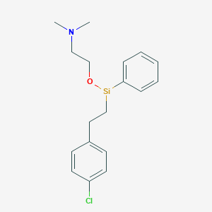 molecular formula C18H23ClNOSi B14565743 CID 78066086 