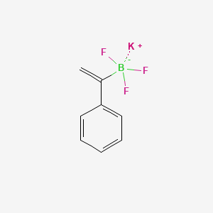molecular formula C8H7BF3K B1456578 Potassium (1-phenylvinyl)trifluoroborate CAS No. 852626-70-1
