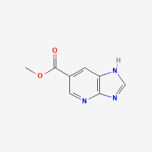 molecular formula C8H7N3O2 B1456581 Methyl 1h-imidazo[4,5-b]pyridine-6-carboxylate CAS No. 77862-95-4