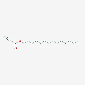 molecular formula C17H30O2 B14565939 Tetradecyl prop-2-ynoate CAS No. 61747-68-0