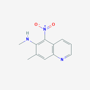 6-METHYLAMINO-7-METHYL-5-NITROQUINOLINE