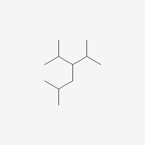 molecular formula C11H24 B14566144 2,5-Dimethyl-3-isopropylhexane CAS No. 61868-66-4