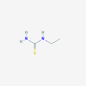 molecular formula C3H8N2S B145662 Ethylthiourea CAS No. 625-53-6
