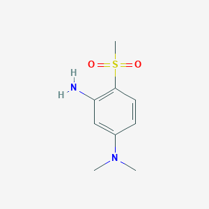 N1,N1-Dimethyl-4-(methylsulfonyl)-1,3-benzenediamine