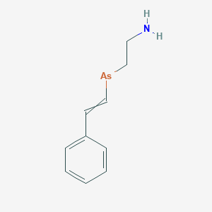 molecular formula C10H13AsN B14566213 CID 78065832 