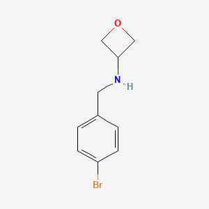 N-(4-Bromobenzyl)oxetan-3-amine