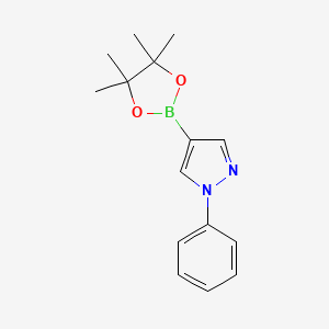 1-Phenyl-4-(4,4,5,5-tetramethyl-1,3,2-dioxaborolan-2-yl)-1H-pyrazole