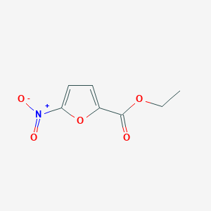 molecular formula C7H7NO5 B145664 Ethyl 5-nitro-2-furoate CAS No. 943-37-3