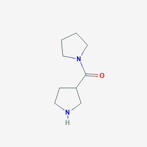 Pyrrolidin-1-yl(pyrrolidin-3-yl)methanone