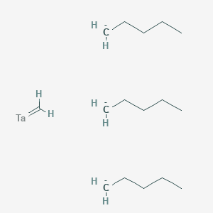 molecular formula C16H35Ta-3 B14566792 Methylidenetantalum;pentane CAS No. 61716-31-2