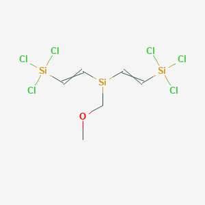 molecular formula C6H9Cl6OSi3 B14566798 CID 78065857 