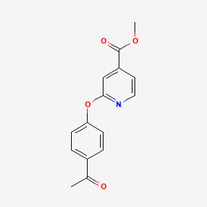 Methyl 2-(4-acetylphenoxy)isonicotinate