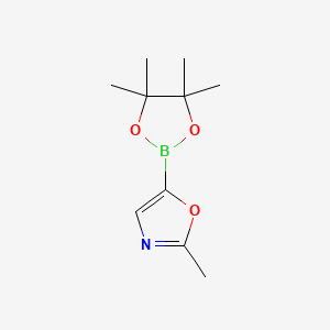 2-Methyl-5-(4,4,5,5-tetramethyl-1,3,2-dioxaborolan-2-YL)oxazole