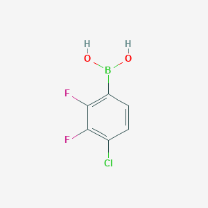 B1456716 4-Chloro-2,3-difluorophenylboronic acid CAS No. 1160561-28-3