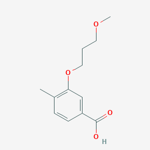 3-(3-Methoxypropoxy)-4-methylbenzoic acid
