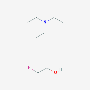 molecular formula C8H20FNO B14567226 N,N-diethylethanamine;2-fluoroethanol CAS No. 61699-99-8