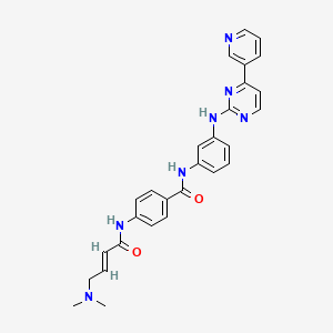 molecular formula C28H27N7O2 B1456727 ZG-10 
