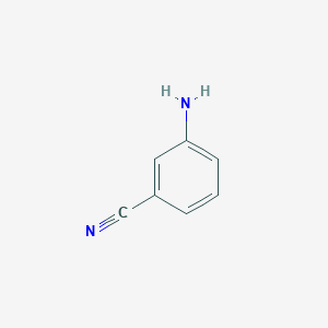 molecular formula C7H6N2 B145674 3-Aminobenzonitrile CAS No. 2237-30-1