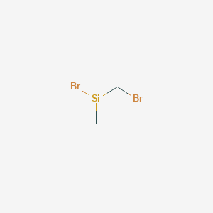 molecular formula C2H5Br2Si B14567510 CID 78065821 
