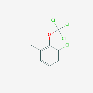 1-Chloro-3-methyl-2-(trichloromethoxy)benzene