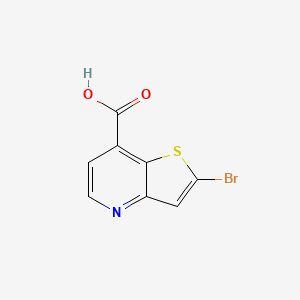 2-Bromothieno[3,2-b]pyridine-7-carboxylic acid
