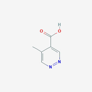 molecular formula C6H6N2O2 B1456796 5-Methylpyridazine-4-carboxylic acid CAS No. 1108712-51-1