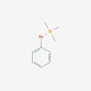 molecular formula C9H14AsSi B14568020 CID 78065793 