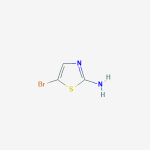 molecular formula C3H3BrN2S B145681 5-Bromothiazol-2-amine CAS No. 3034-22-8