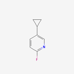 5-Cyclopropyl-2-fluoropyridine