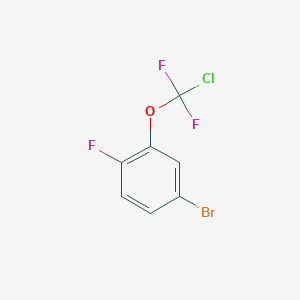 4-Bromo-2-[chloro(difluoro)-methoxy]-1-fluoro-benzene
