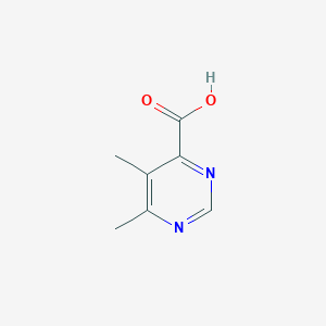 molecular formula C7H8N2O2 B1456892 5,6-Dimethylpyrimidine-4-carboxylic acid CAS No. 933745-98-3