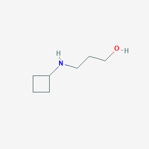 molecular formula C7H15NO B1456904 3-(环丁基氨基)丙醇 CAS No. 1249564-26-8