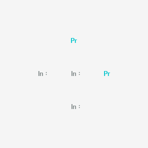 molecular formula In3Pr2 B14569066 Indium--praseodymium (3/2) CAS No. 61642-32-8