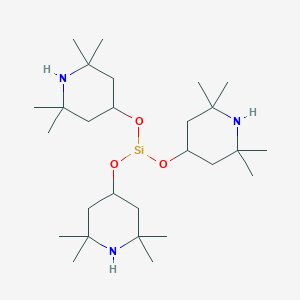 molecular formula C27H54N3O3Si B14569213 CID 20384033 