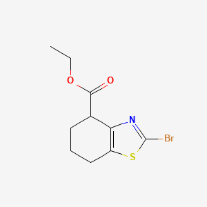 Ethyl 2-bromo-4,5,6,7-tetrahydrobenzo[d]thiazole-4-carboxylate