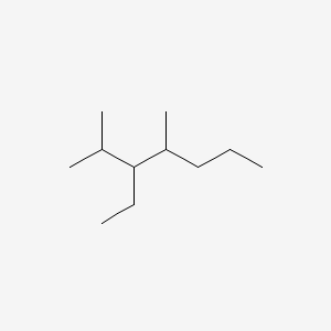 molecular formula C11H24 B14569249 3-Ethyl-2,4-dimethylheptane CAS No. 61868-24-4