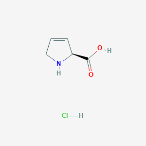 (S)-2,5-Dihydro-1H-pyrrole-2-carboxylic acid hydrochloride