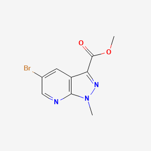 Methyl 5-bromo-1-methyl-1H-pyrazolo[3,4-B]pyridine-3-carboxylate