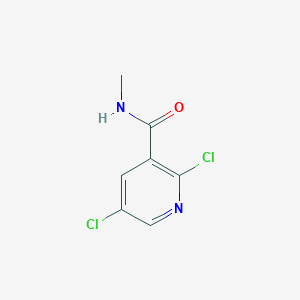 molecular formula C7H6Cl2N2O B1456940 2,5-Dichloro-N-methylnicotinamide CAS No. 931105-53-2