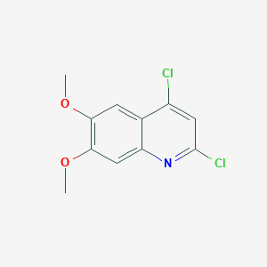 molecular formula C11H9Cl2NO2 B1456953 2,4-Dichloro-6,7-dimethoxyquinoline CAS No. 72407-17-1