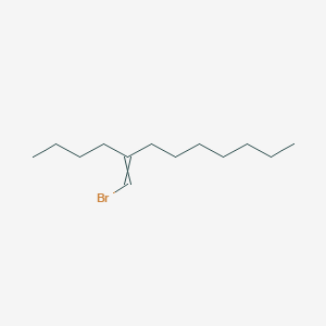 molecular formula C13H25Br B14569555 5-(Bromomethylidene)dodecane CAS No. 61668-15-3