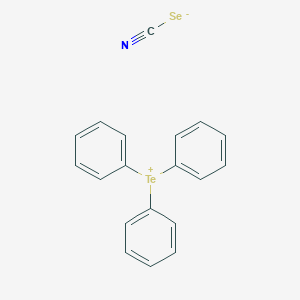 molecular formula C19H15NSeTe B14569895 Triphenyltellanium selenocyanate CAS No. 61462-68-8