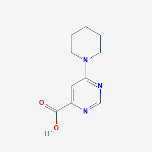 6-(Piperidin-1-yl)pyrimidine-4-carboxylic acid