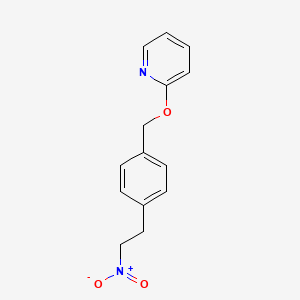 2-((4-(2-Nitroethyl)benzyl)oxy)pyridine