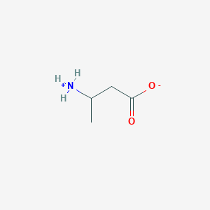 molecular formula C4H9NO2 B145701 3-Aminobutanoic acid CAS No. 2835-82-7