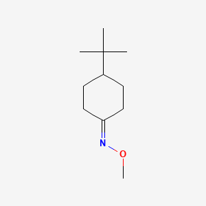 molecular formula C11H21NO B14570116 4-tert-butyl-N-methoxycyclohexan-1-imine CAS No. 61580-74-3